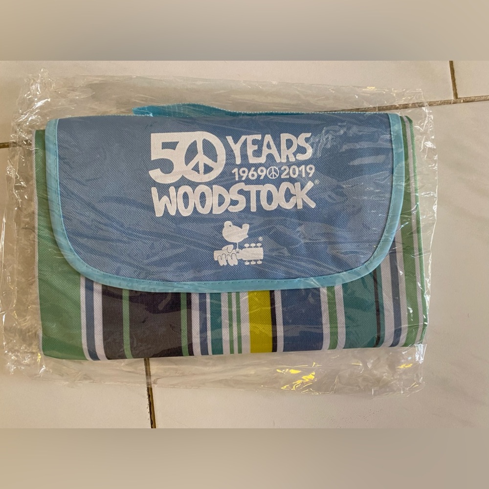 Woodstock Brand New Picnic Blanket , but no tags